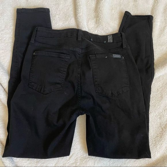 7 for all mankind b(air) denim the high waist ankle skinny jeans - Picture 3 of 3